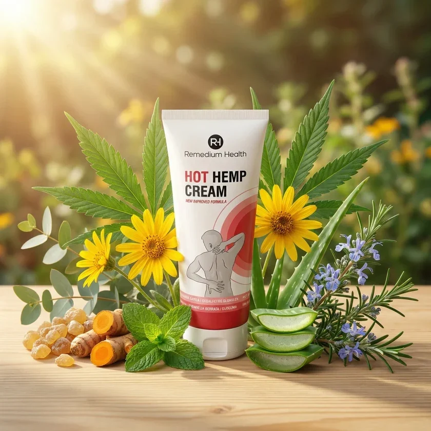Remedium Health Hot Hemp Cream с натурални съставки